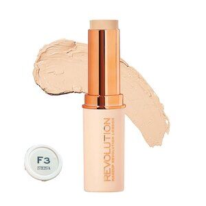 Revolution | F3 | Fast Base Stick Foundation | Fair with Pink Undertone